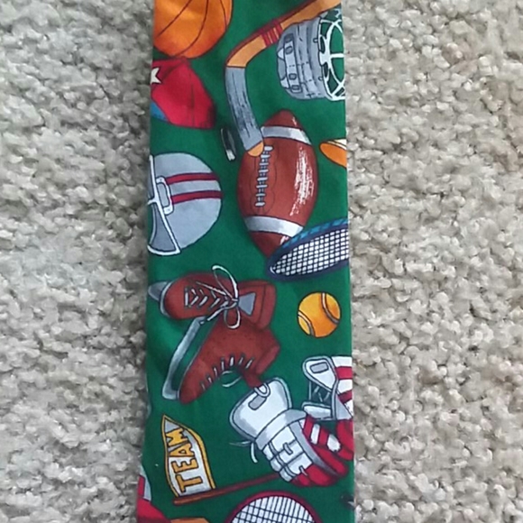 Vintage Football Cadet Classic Y2k Club Kick Ball Team Player Men Bolo Neck Tie - Picture 4 of 5